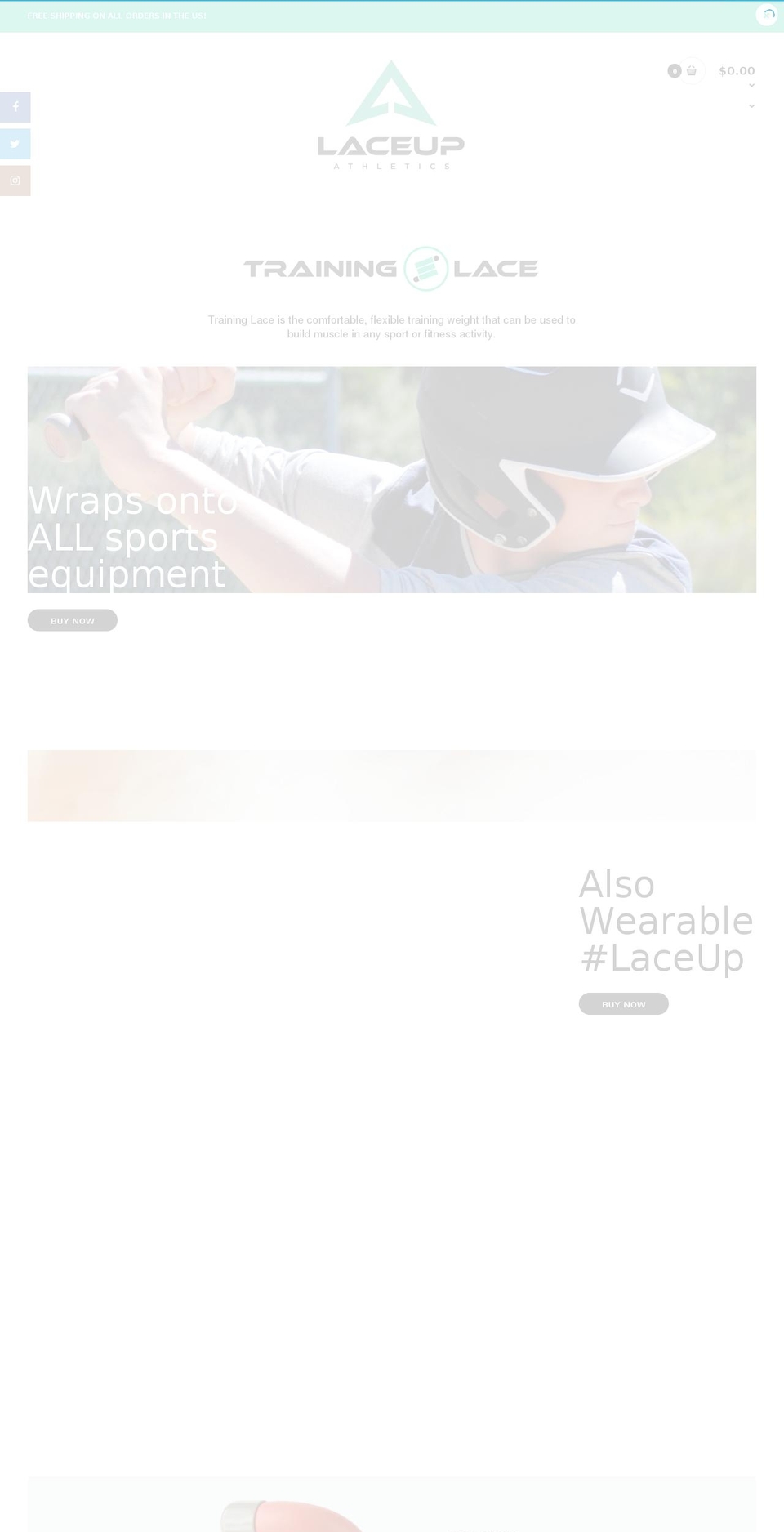 Fastor Oneproduct Shopify theme site example laceupathletics.com