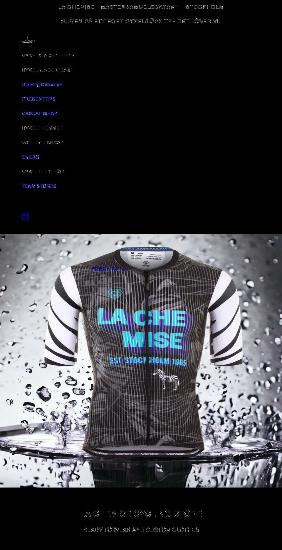 lachemise.myshopify.com shopify website screenshot