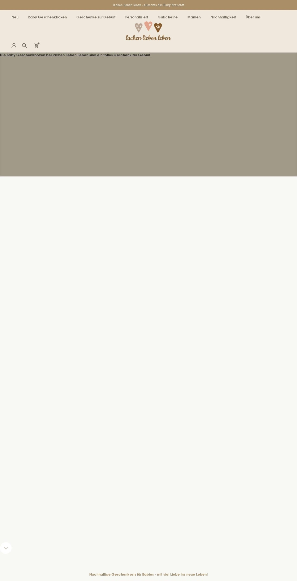 lachenliebenleben.com shopify website screenshot