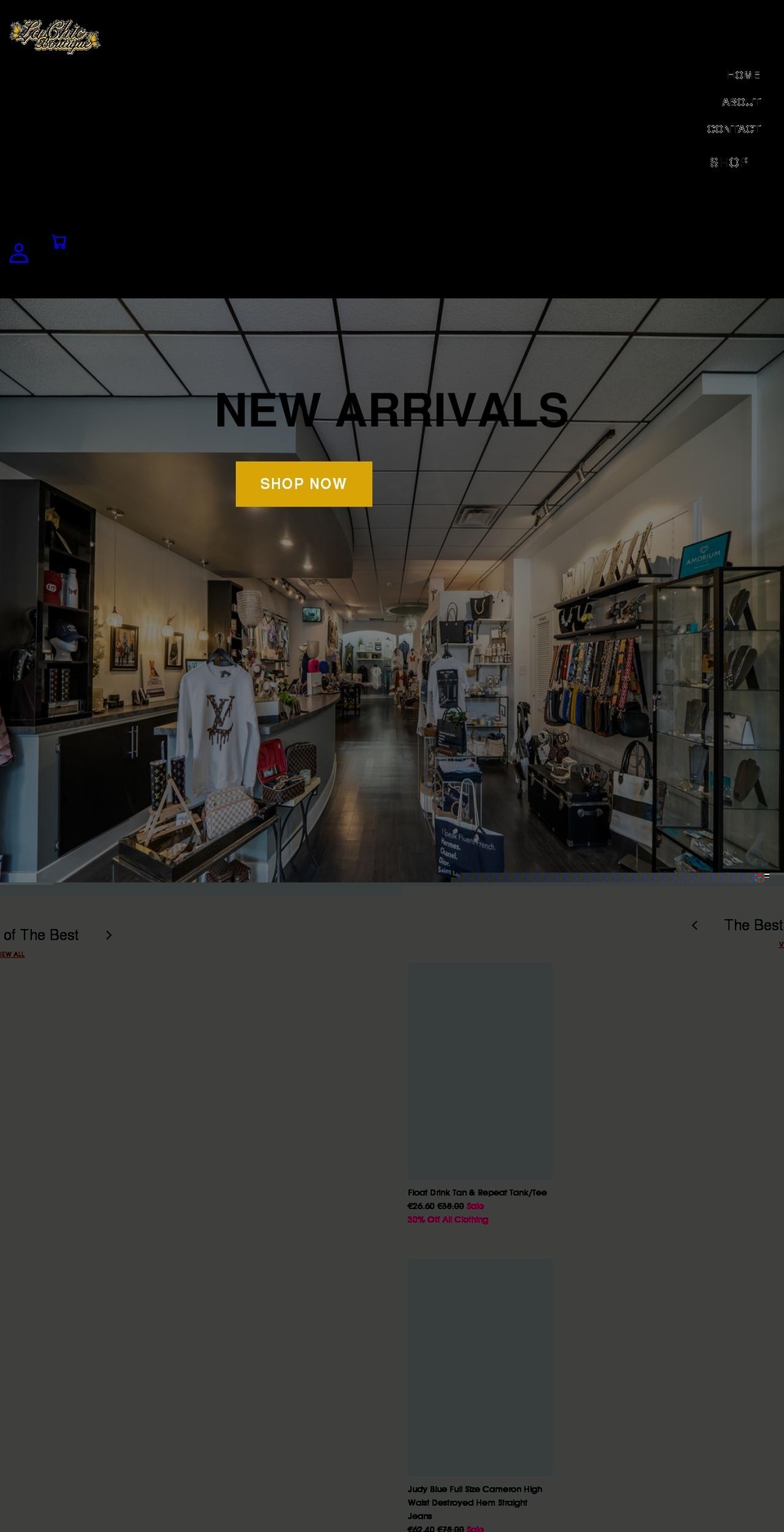lachicbtq.com shopify website screenshot