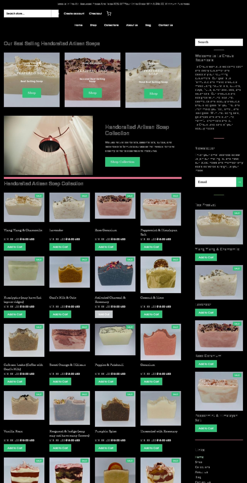 Final store Shopify theme site example lachoub.com