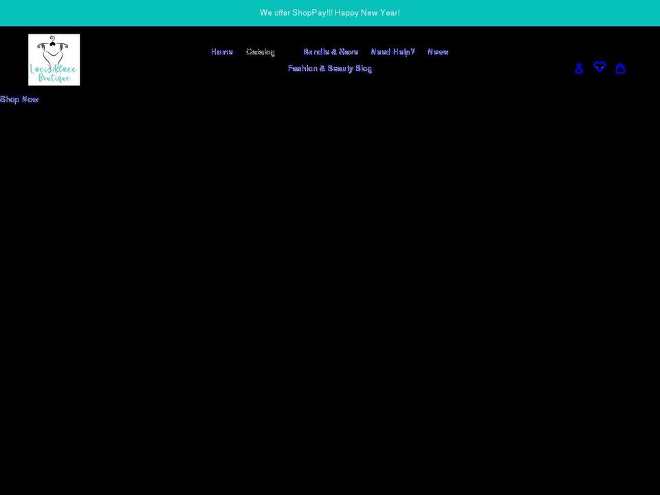 lacisplaceboutique.com shopify website screenshot