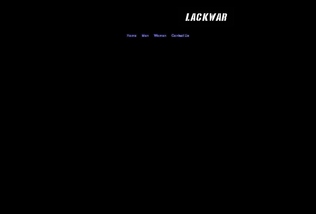 lackwar.com shopify website screenshot