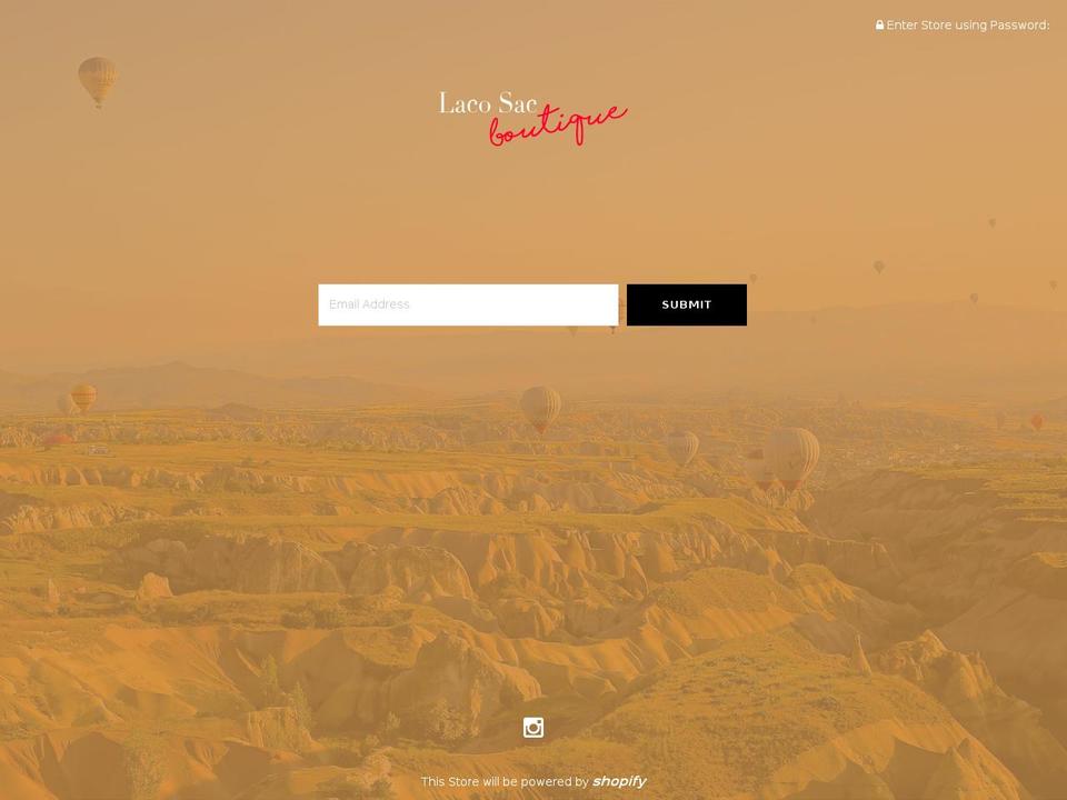 lacosac.com shopify website screenshot
