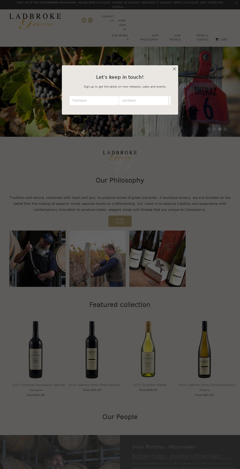 Copy of Mobilia Shopify theme site example ladbrokegrove.com.au