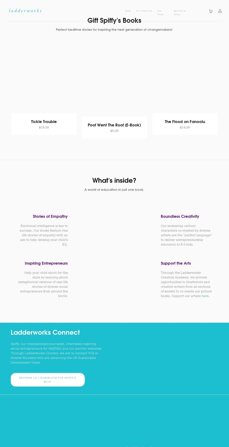 ladderworks.co shopify website screenshot