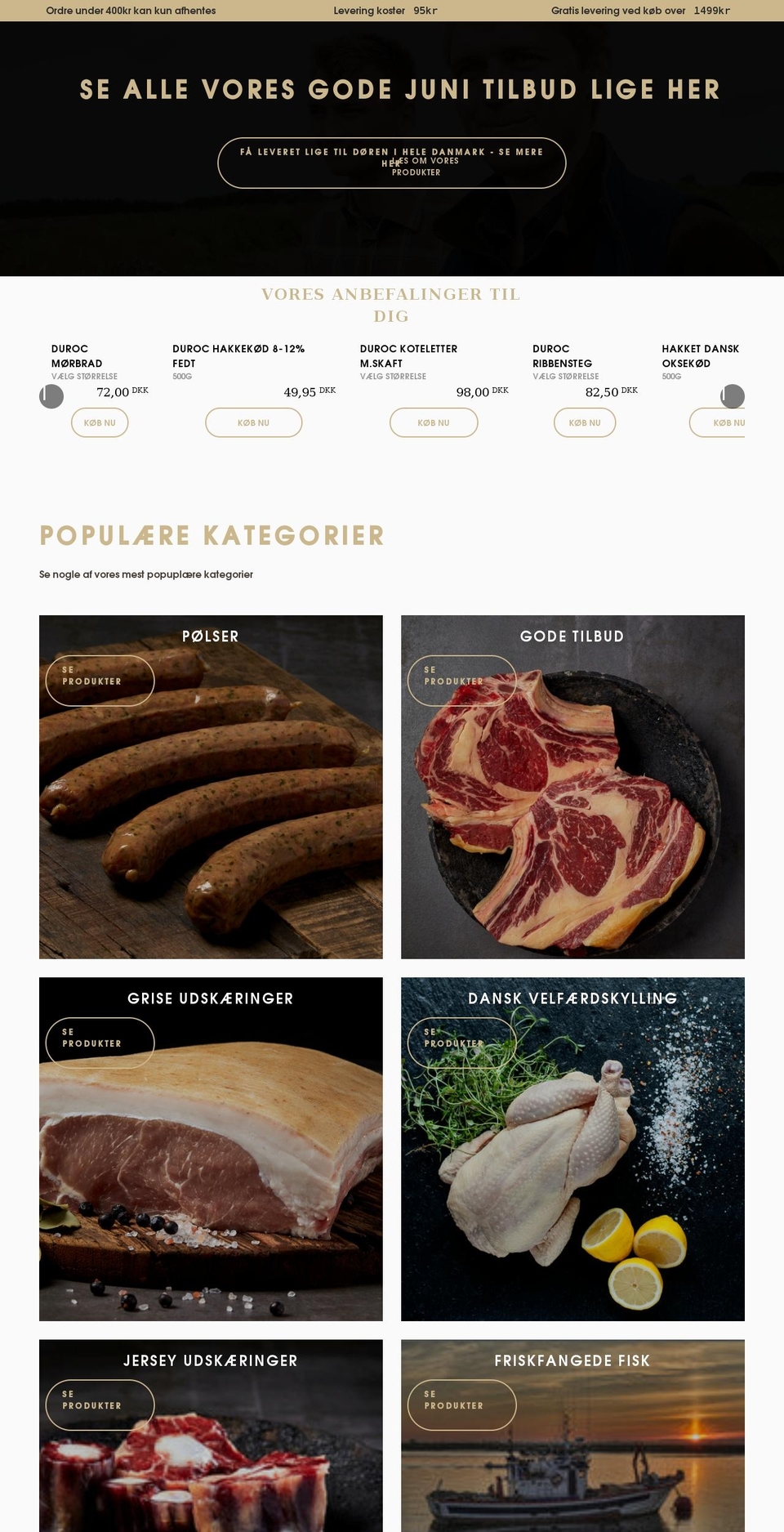 ladegaard-duroc.dk shopify website screenshot