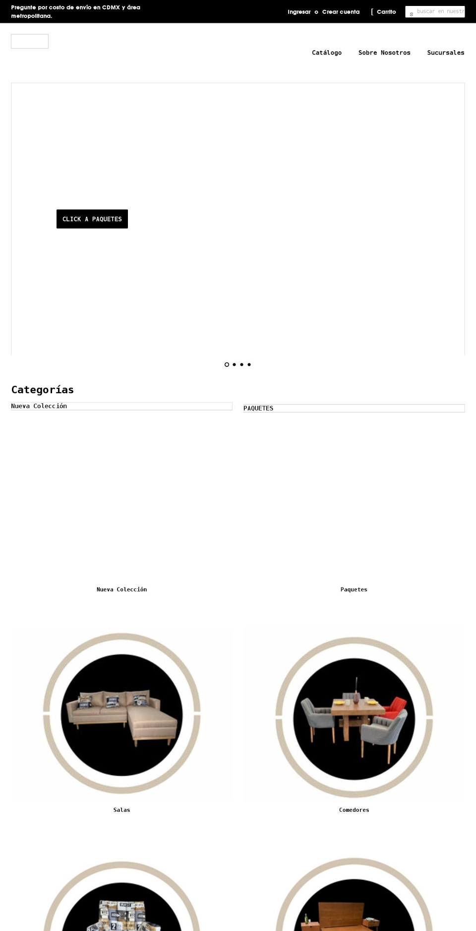 ladolcecasamuebleria.com shopify website screenshot