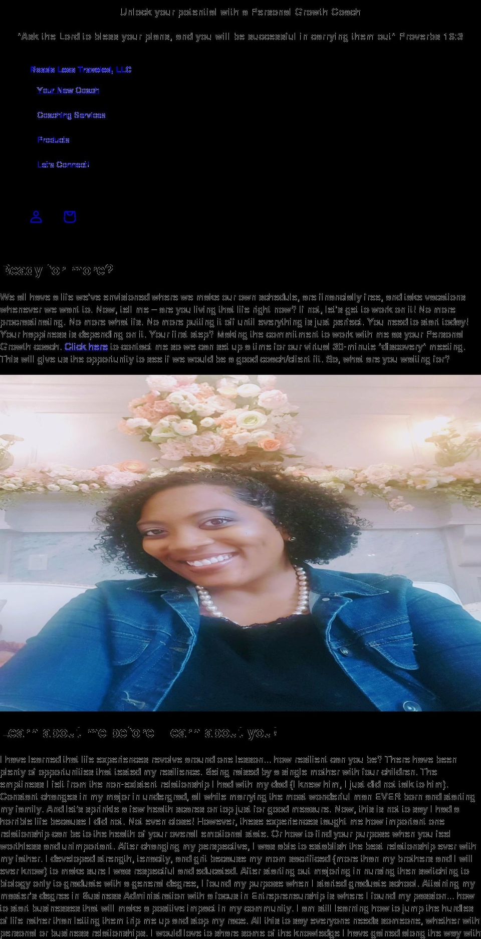 ladorianrichmond.com shopify website screenshot