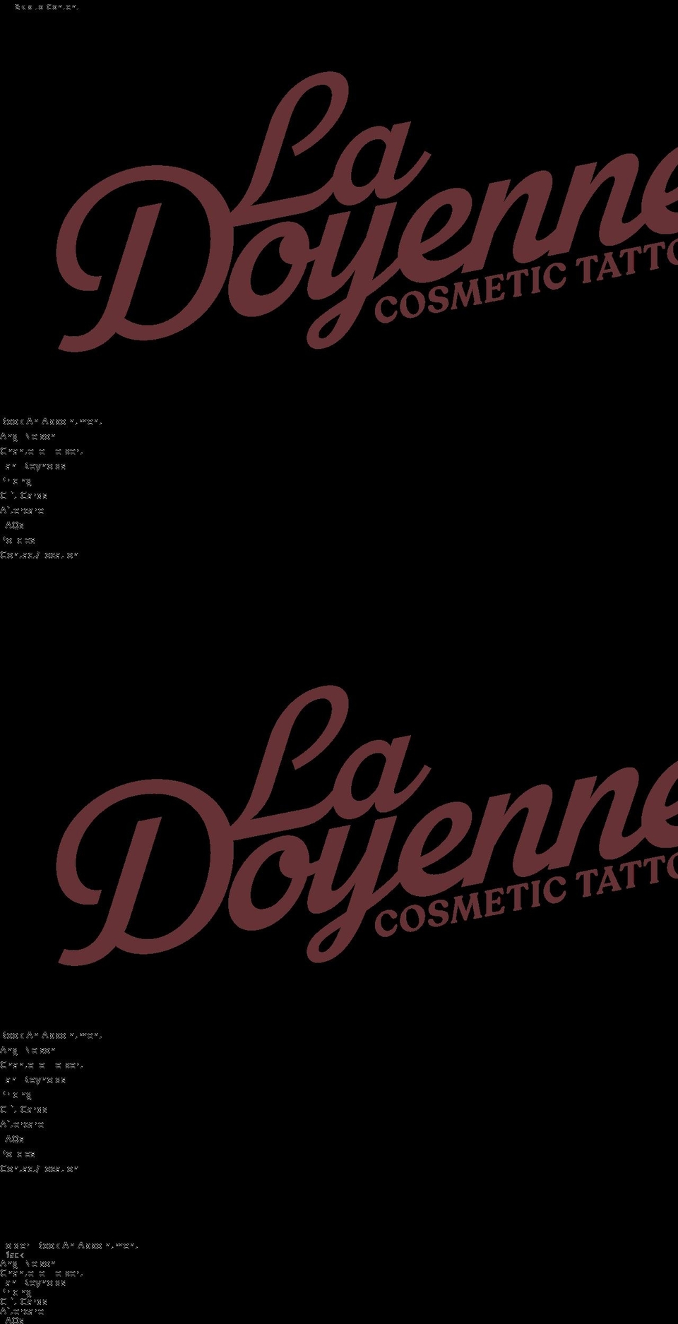 ladoyenne.co shopify website screenshot