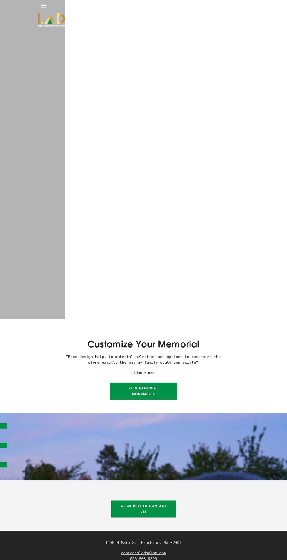 ladsolar.com — Shopify storefront screenshot
