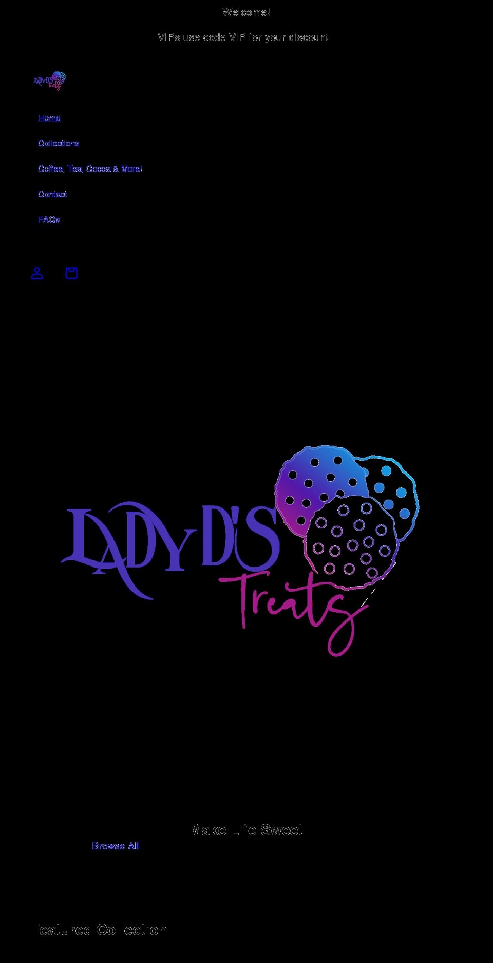 ladydstreats.com shopify website screenshot