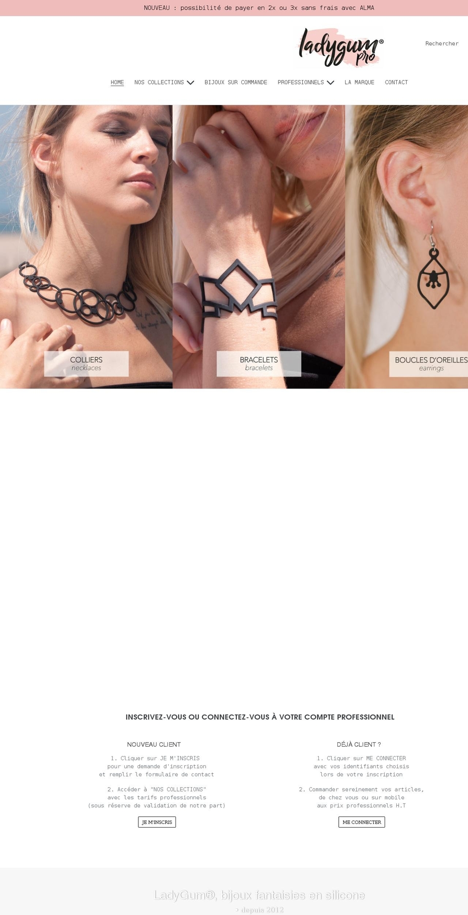 ladygumpro.com shopify website screenshot