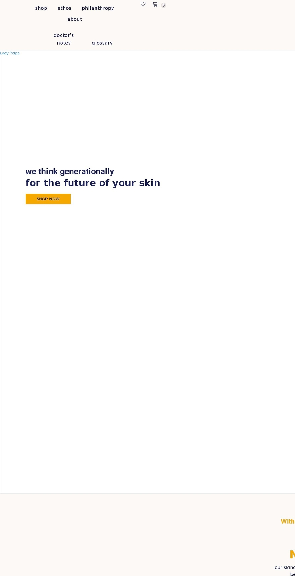 ladypolpo.com shopify website screenshot