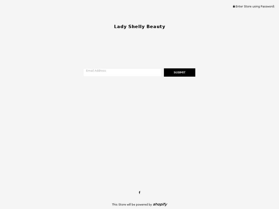 ladyshellybeauty.com — Shopify storefront screenshot