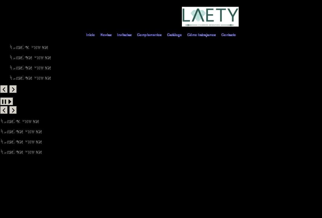 laetydesign.com shopify website screenshot