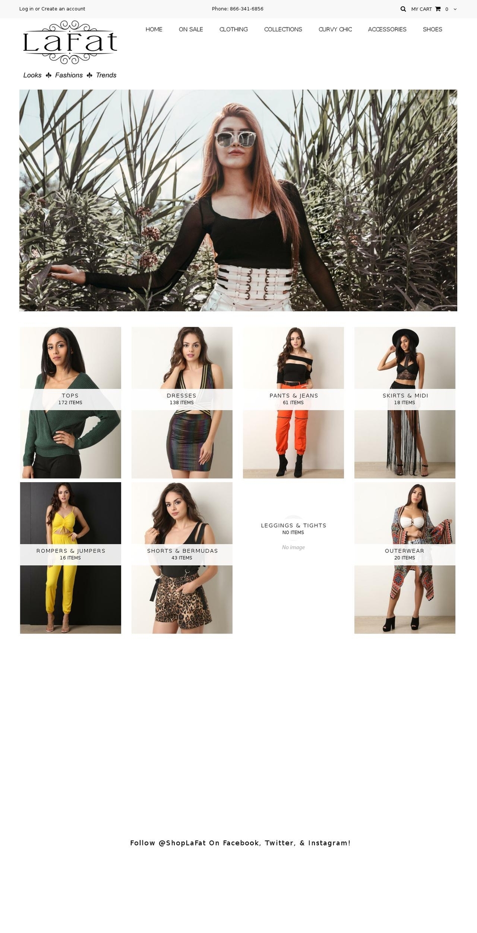 lafat.com — Shopify storefront screenshot