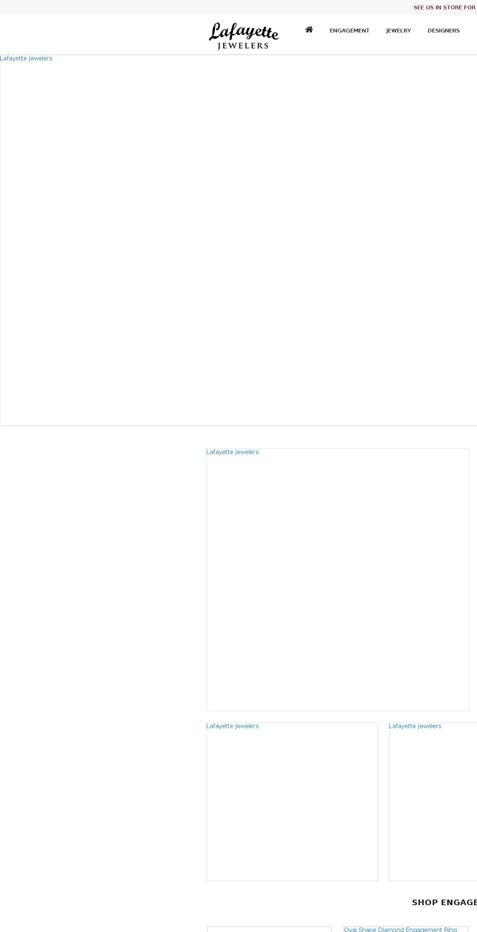 Avalon Solution  - Updated Shopify theme site example lafayette-jewelers.com