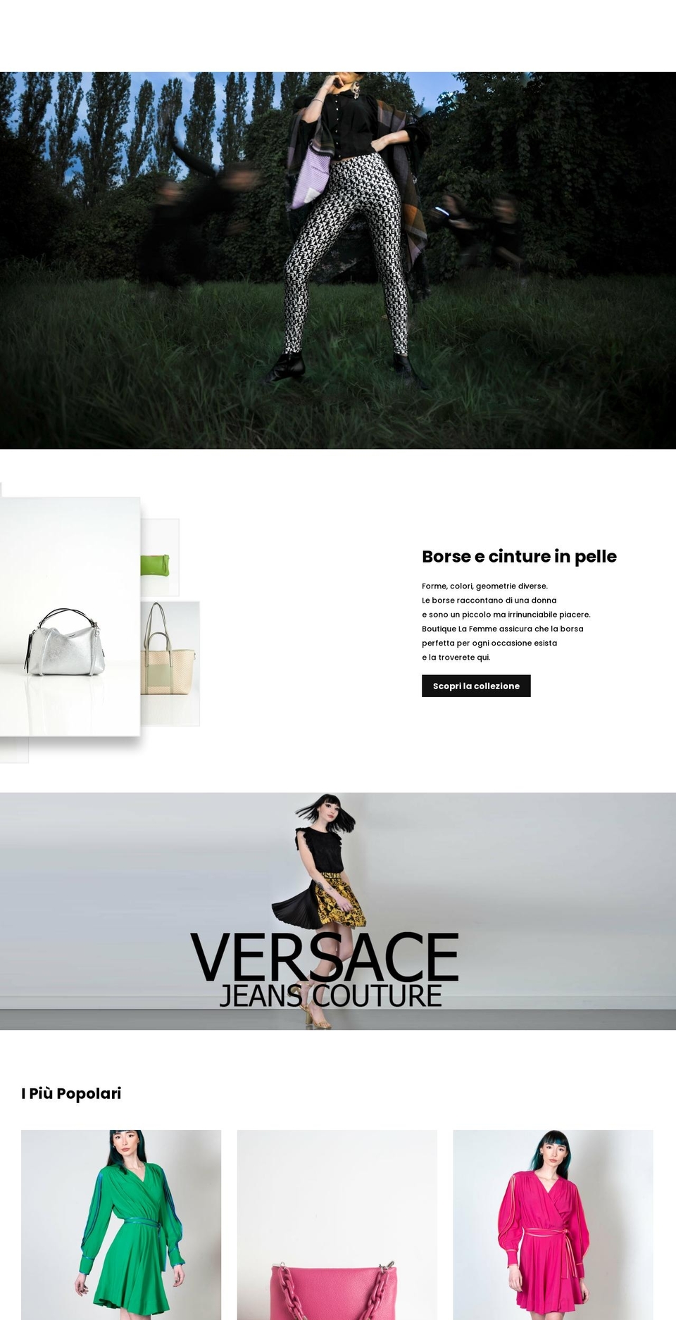 lafemmecorreggio.com shopify website screenshot