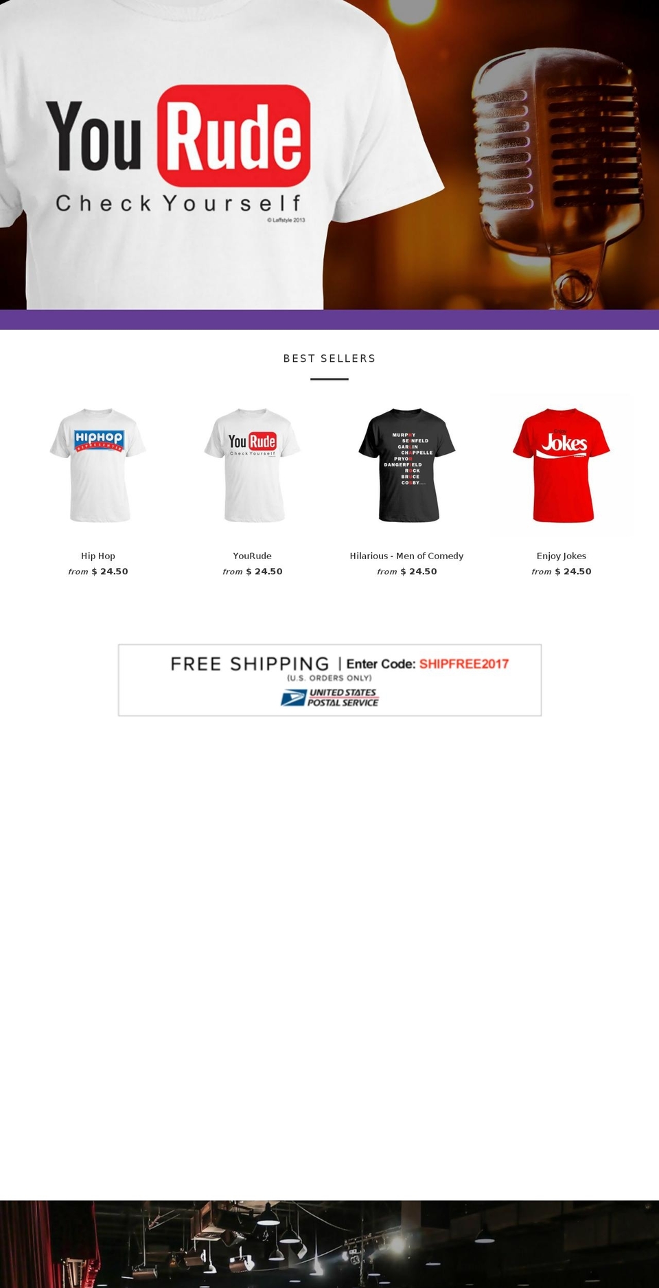 laffstyles.com — Shopify storefront screenshot
