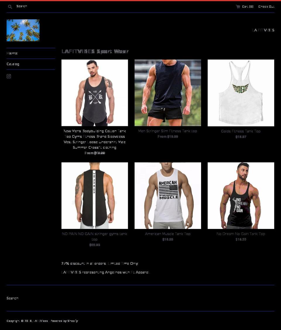 lafitvibes.com — Shopify storefront screenshot