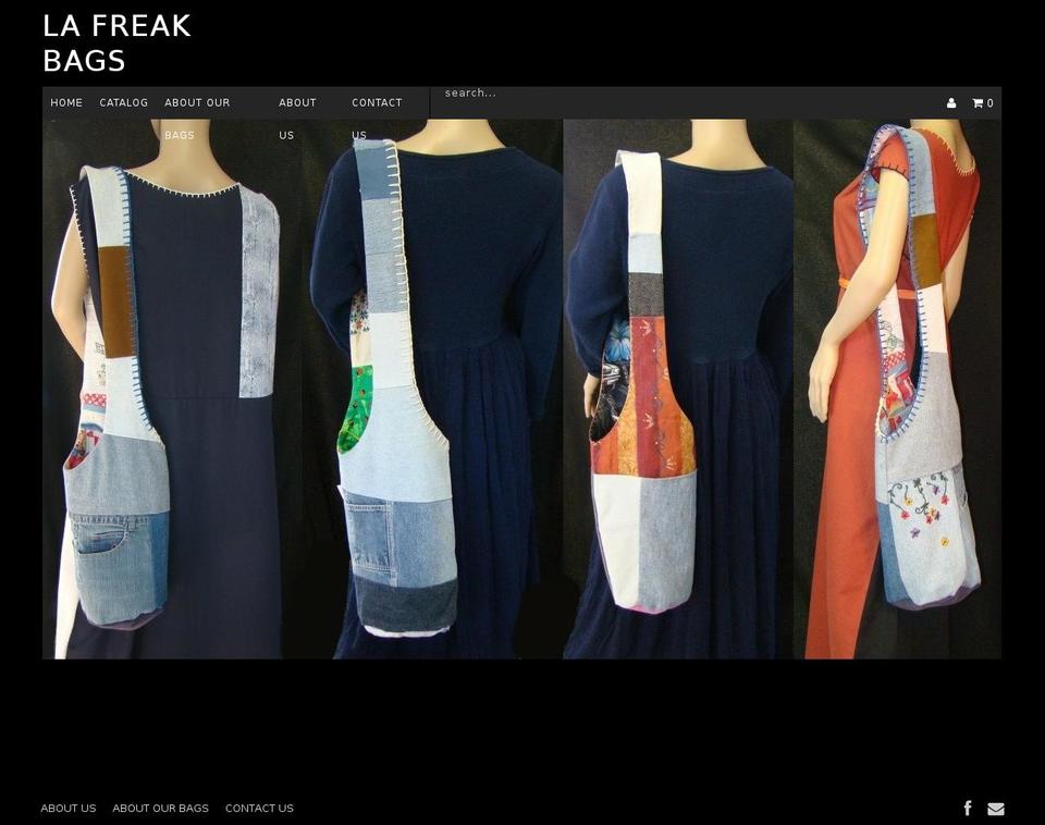 Copy of Fashionopolism Shopify theme site example lafreakbags.com