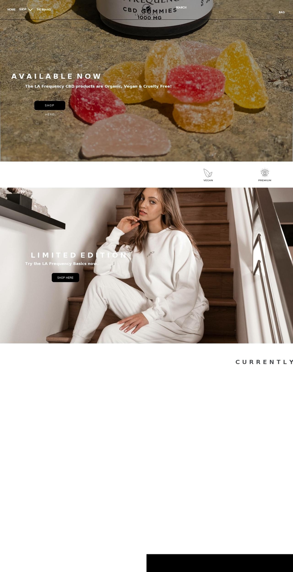 lafrequency.com shopify website screenshot