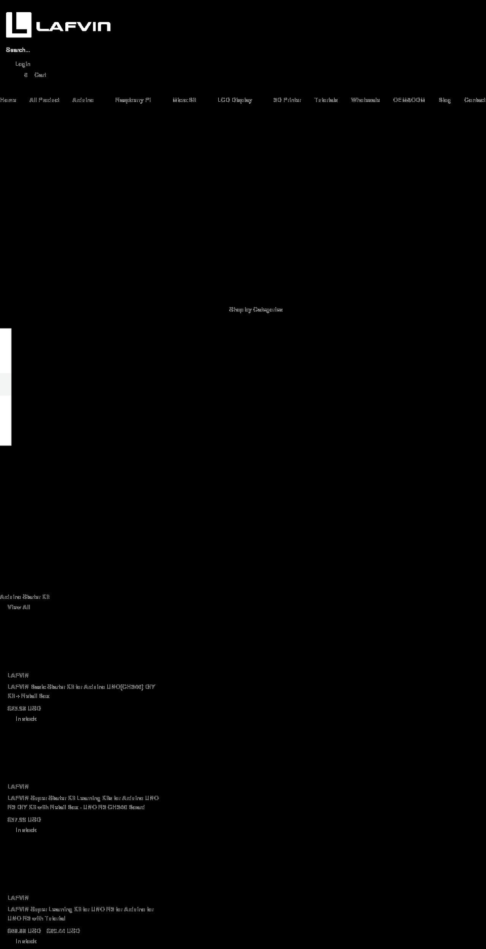 lafvintech.com shopify website screenshot