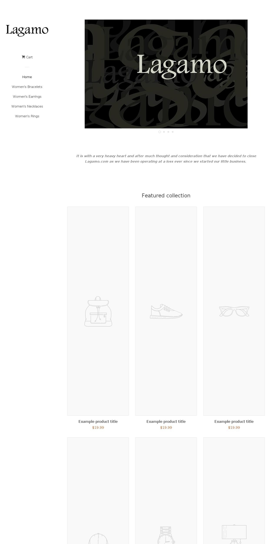 lagamo.com shopify website screenshot