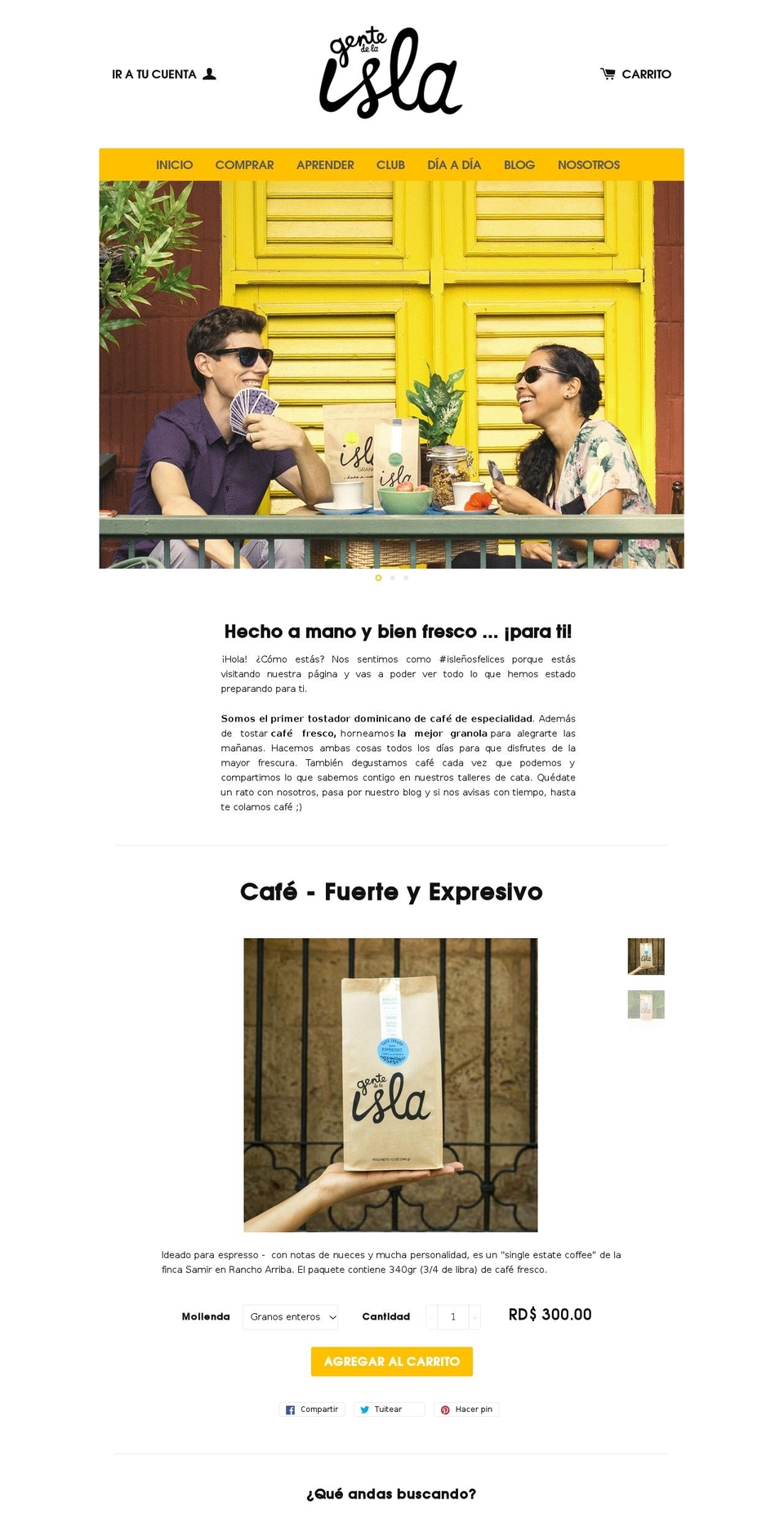 lagentedelaisla.com shopify website screenshot