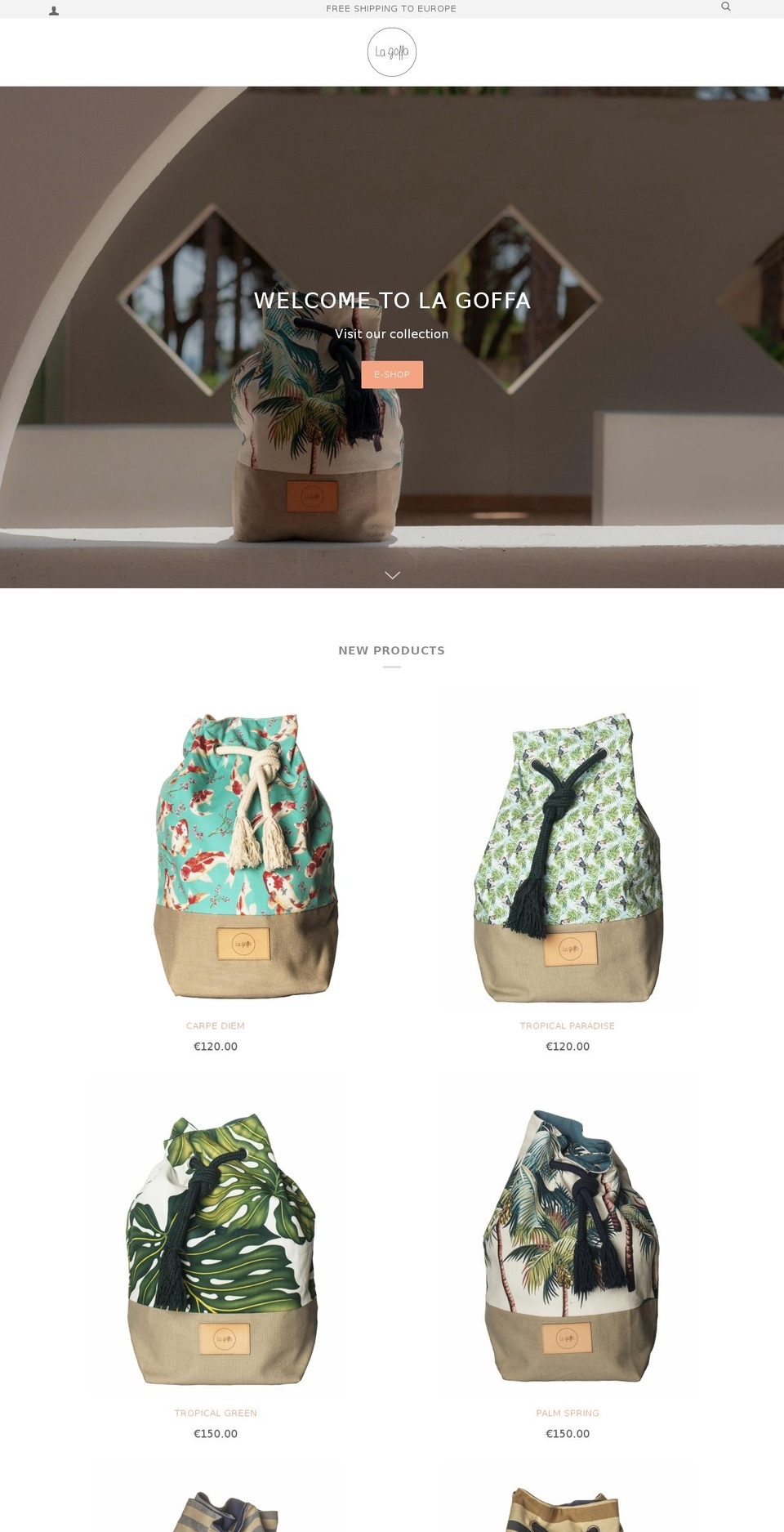 lagoffabag.com — Shopify storefront screenshot