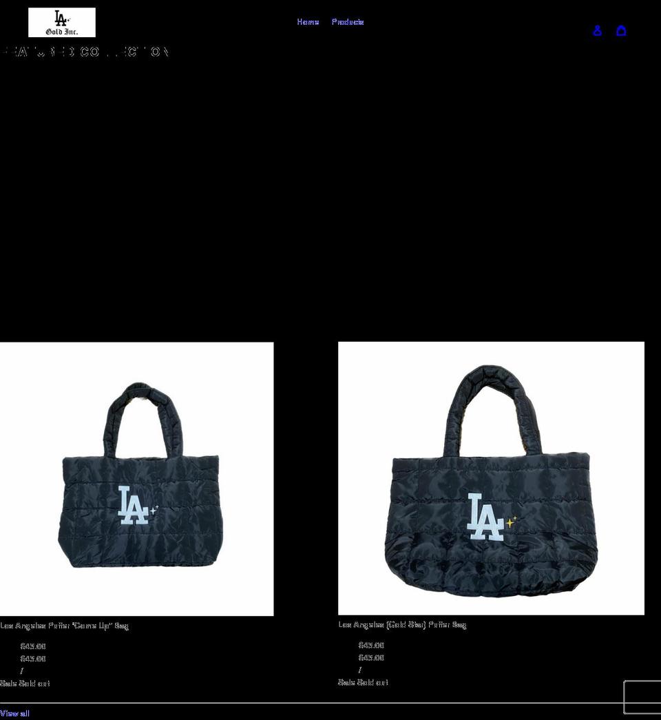 lagoldinc.com shopify website screenshot