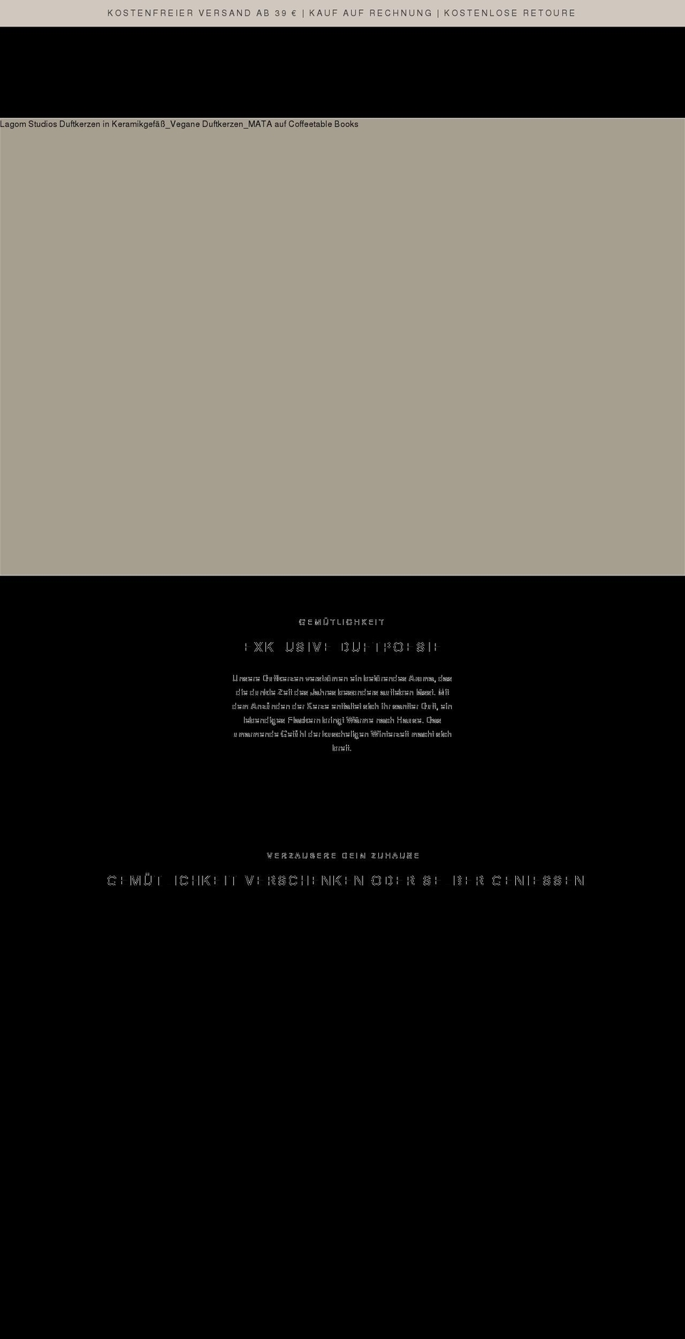 lagom-studios.com shopify website screenshot