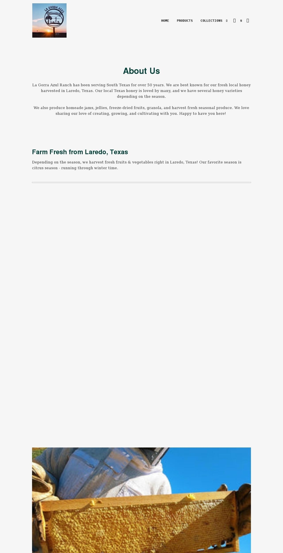 lagorraazulranch.com shopify website screenshot