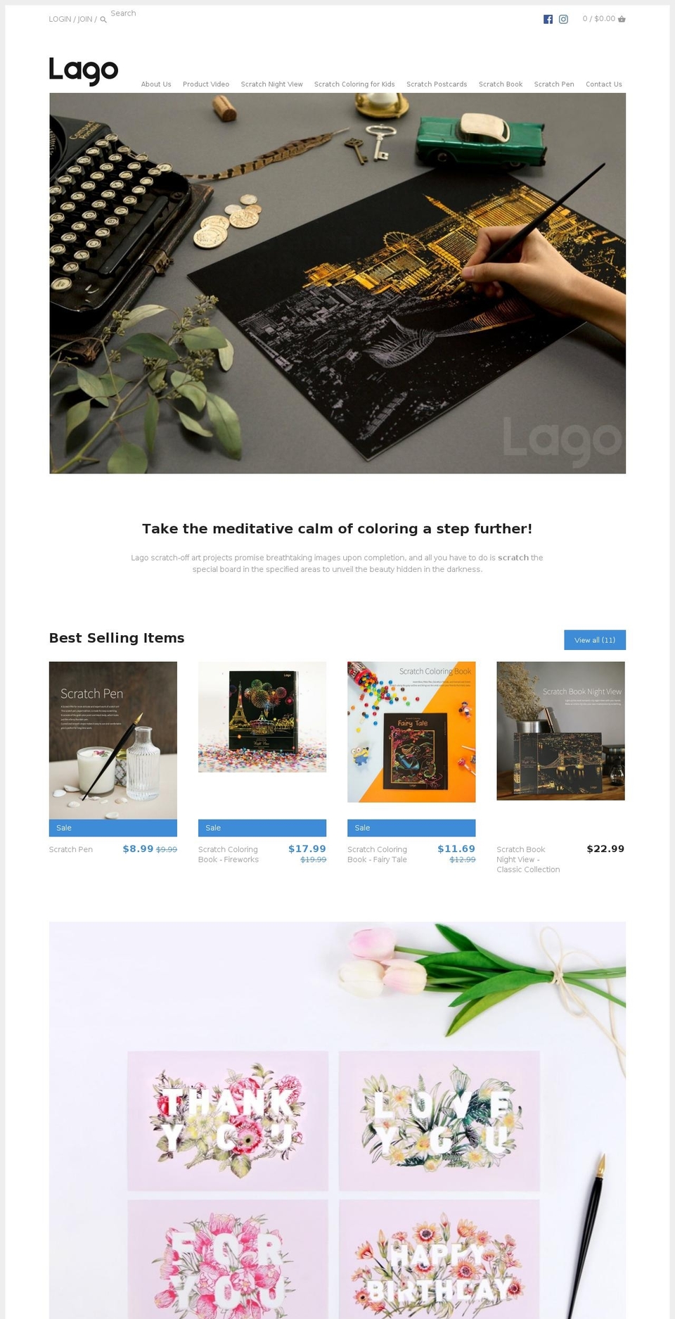 lagoscratch.com — Shopify storefront screenshot