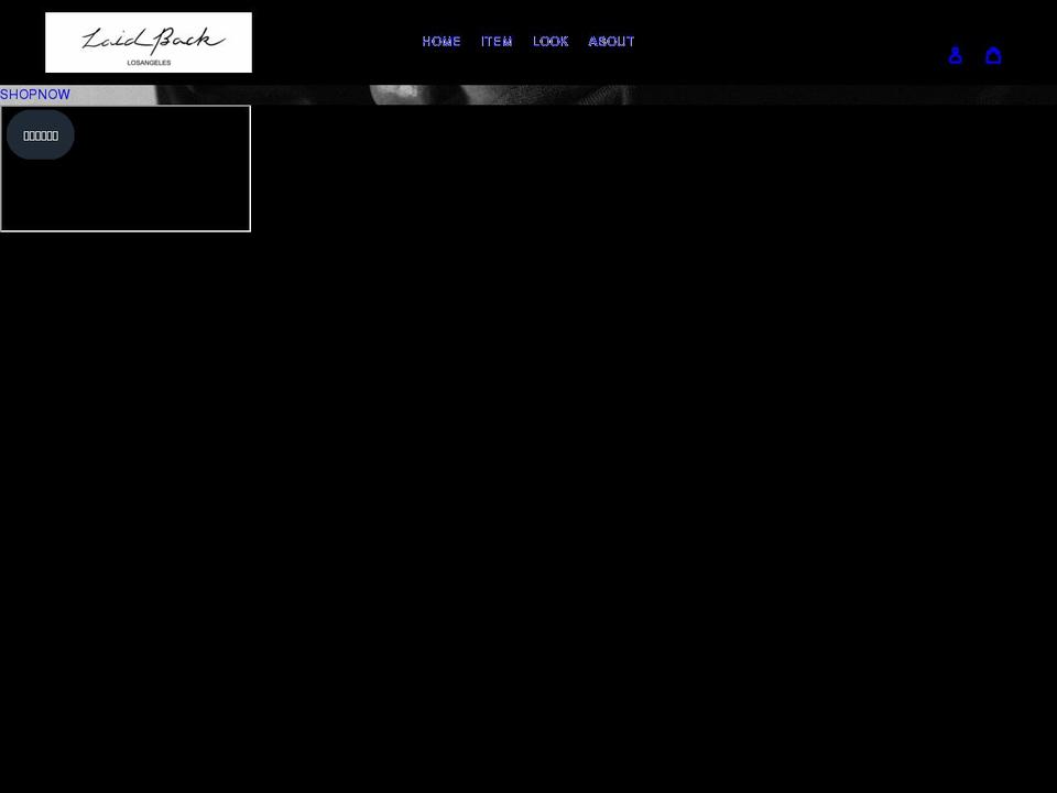 laidback-losangeles.com shopify website screenshot