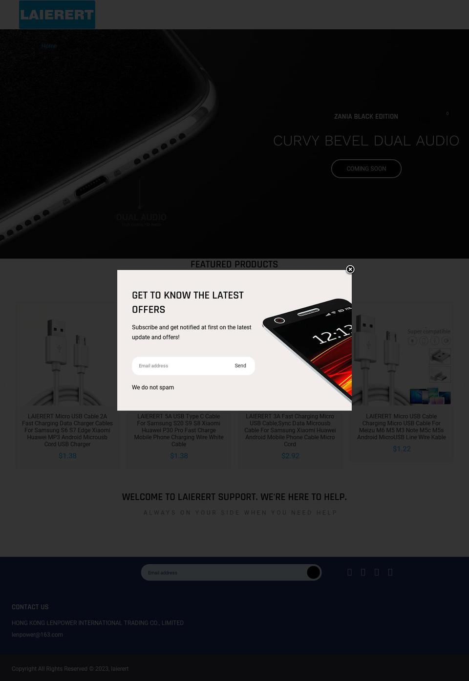 laierert.com shopify website screenshot