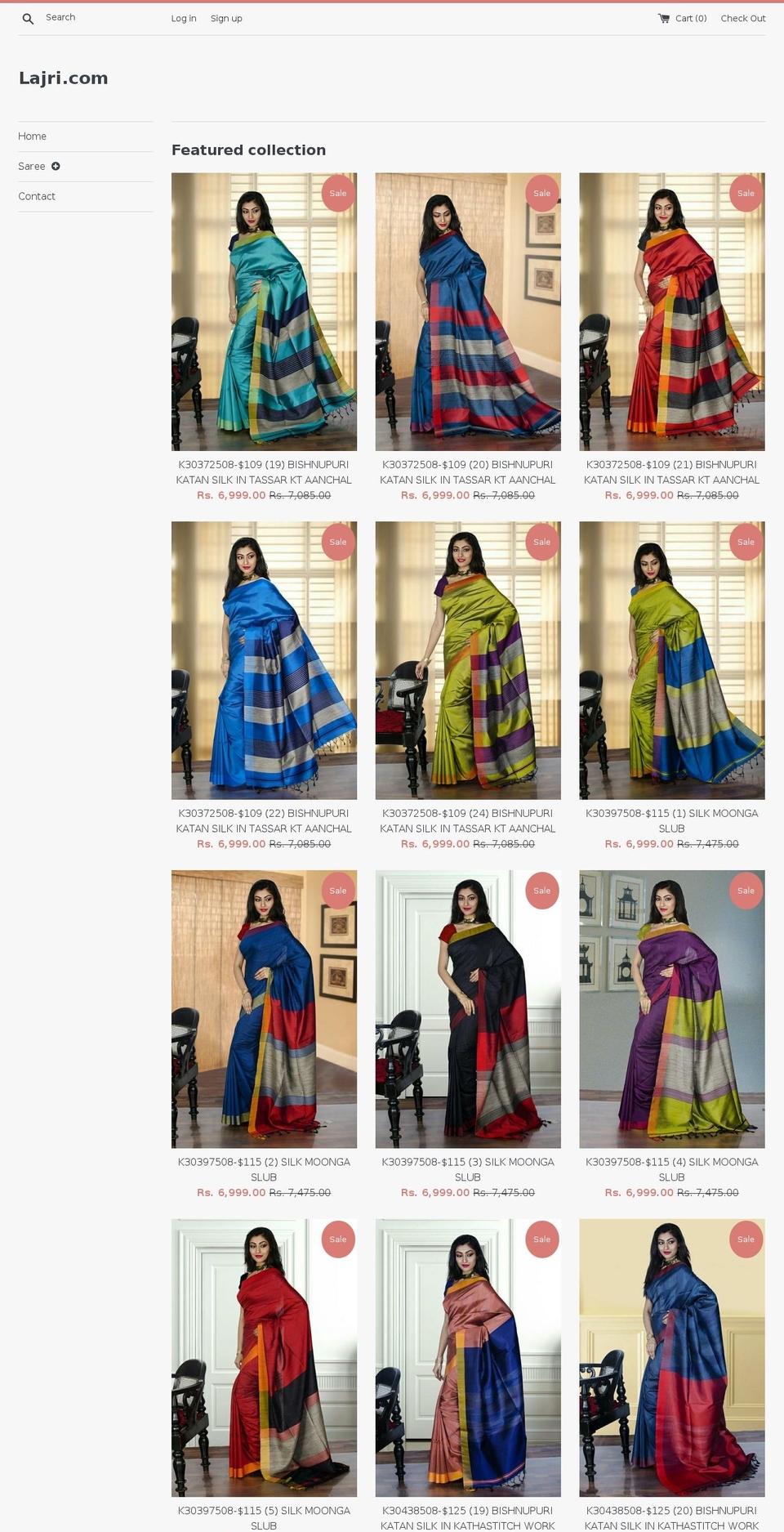 lajri.com shopify website screenshot