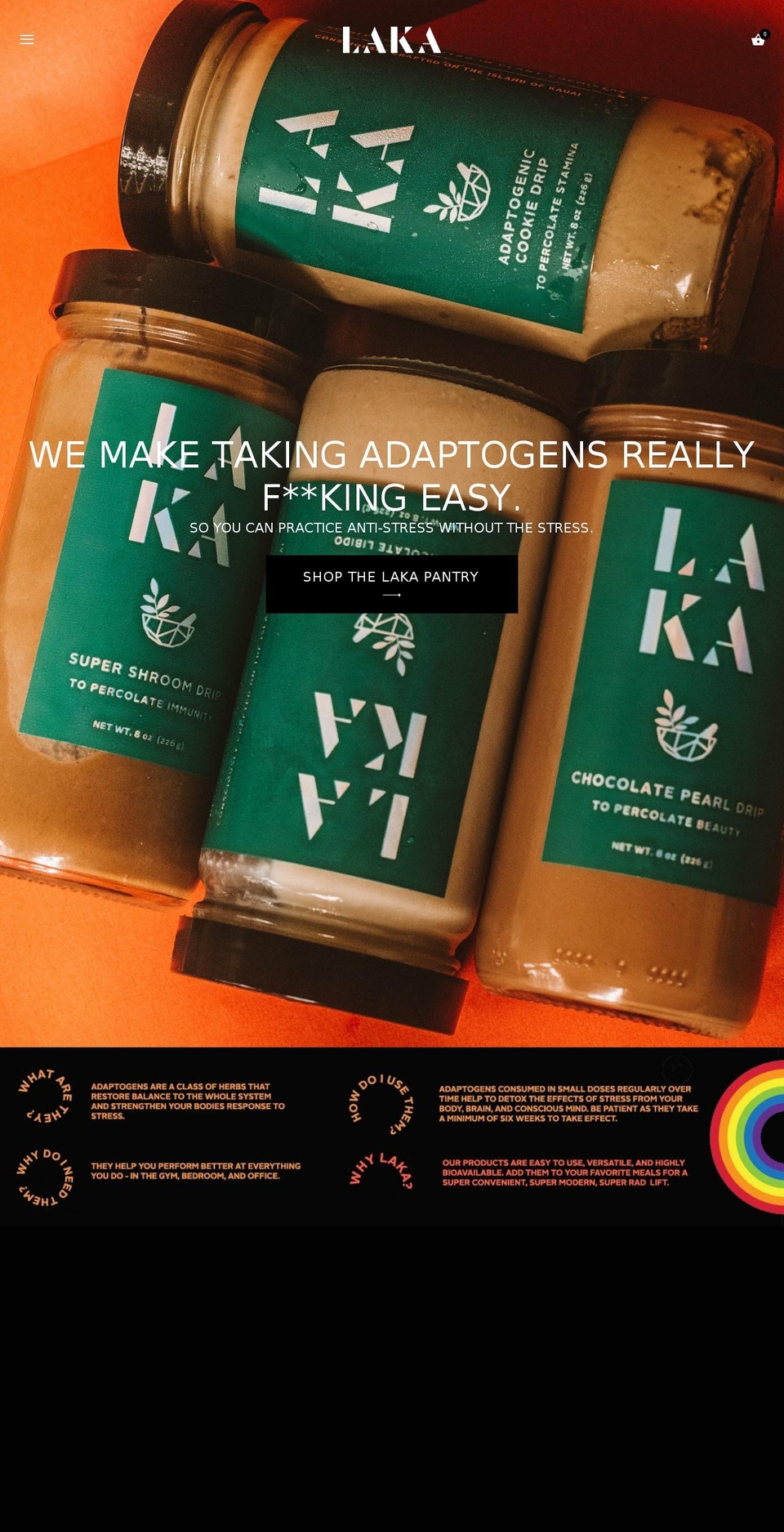 lakaliving.com shopify website screenshot