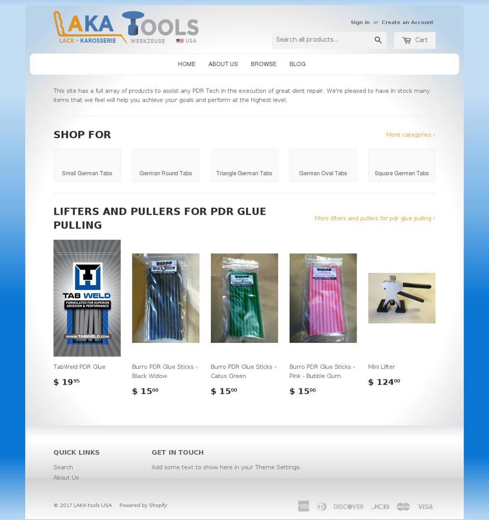 lakatoolsusa.com shopify website screenshot