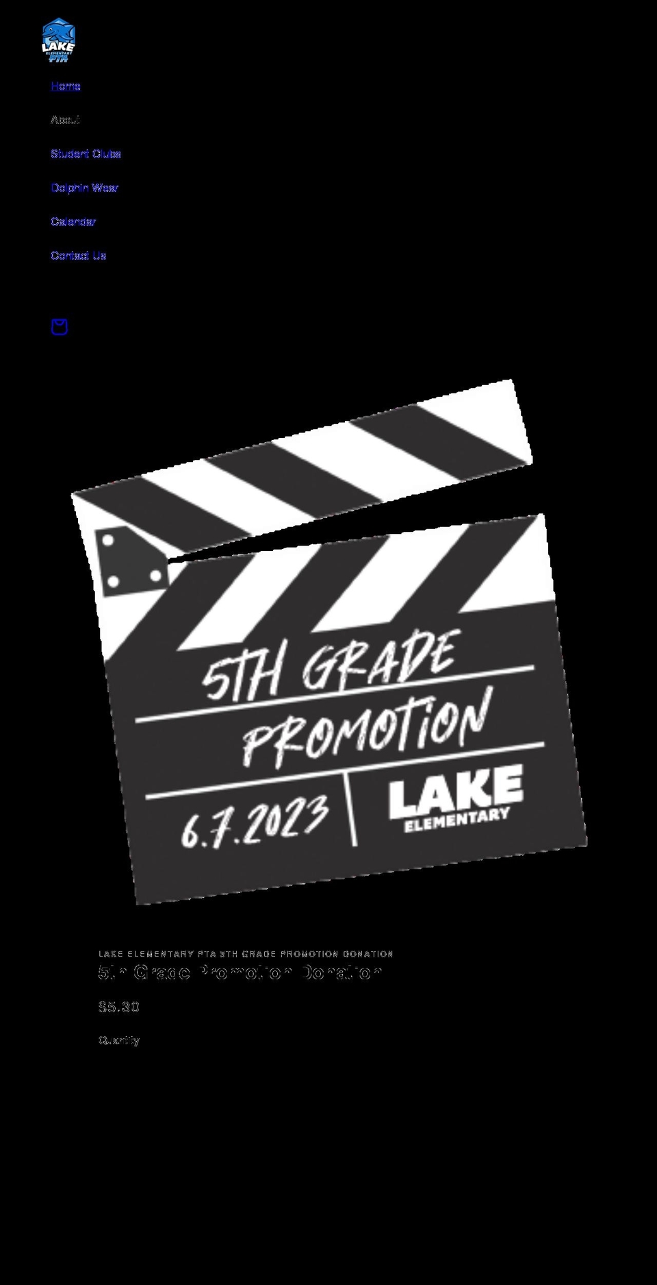 lakedolphins.org shopify website screenshot