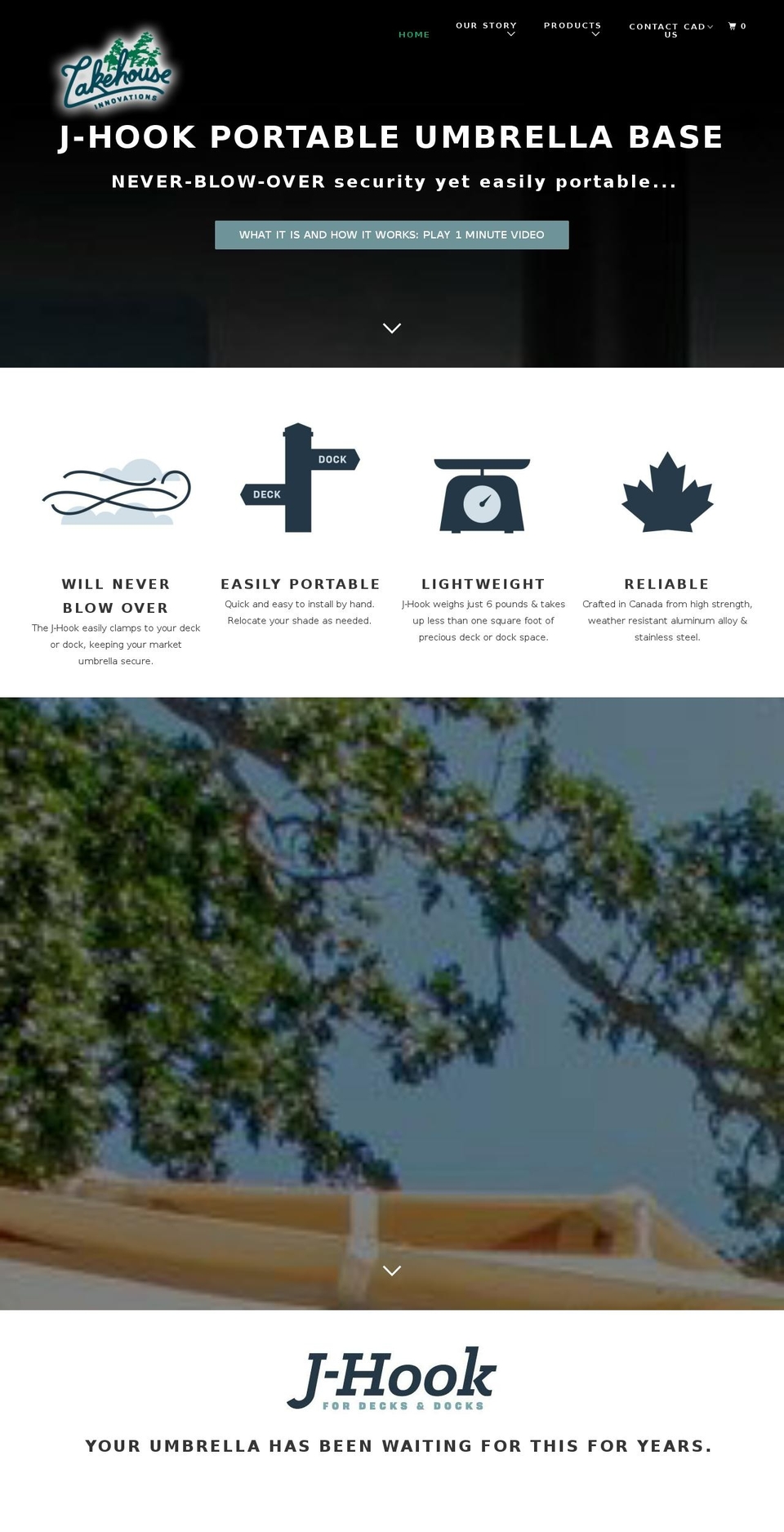 LakeHouse-V1 Shopify theme site example lakehousejhook.com