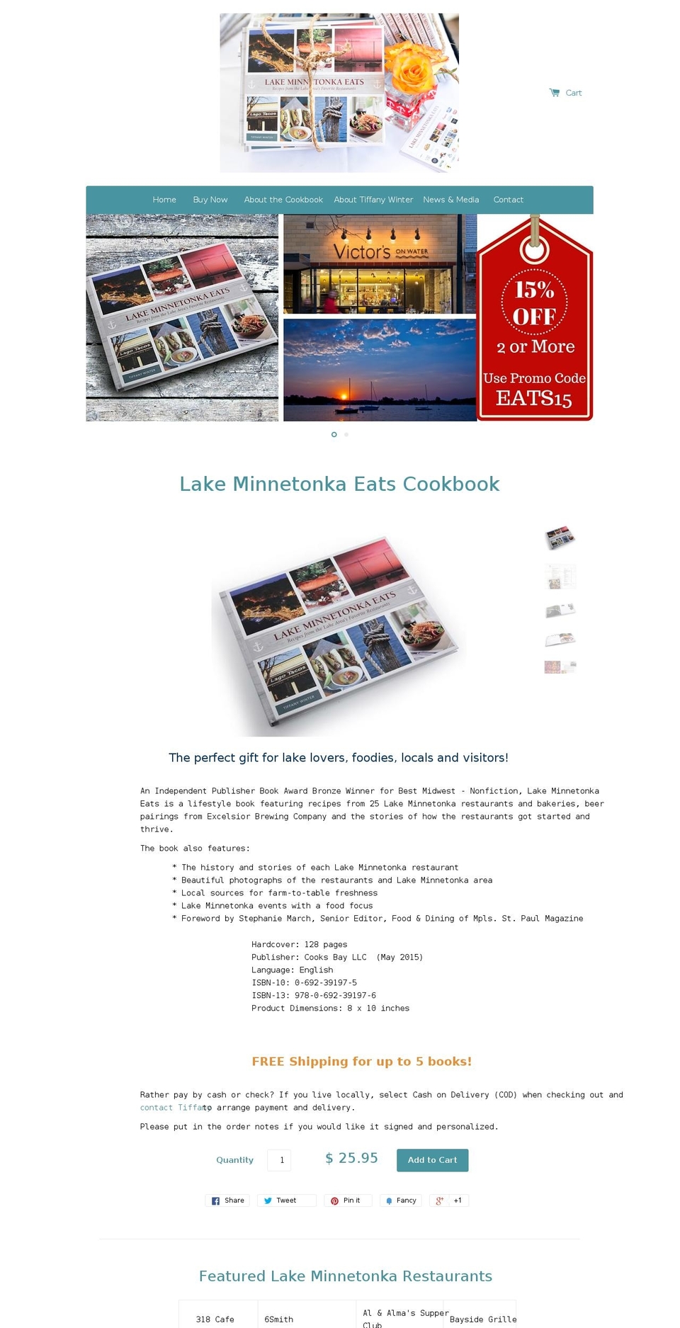 lakeminnetonkaeats.com shopify website screenshot