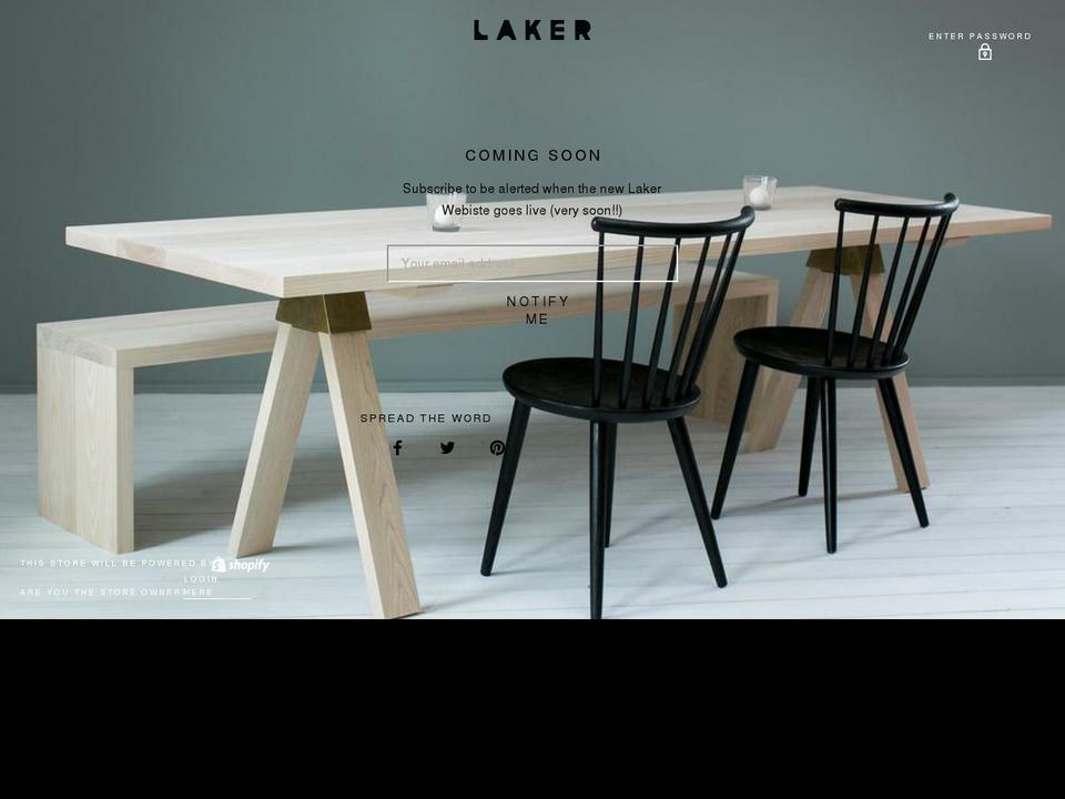 laker.studio shopify website screenshot