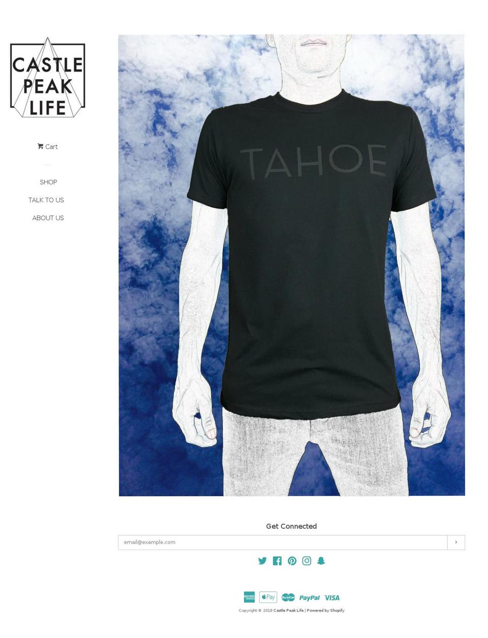 laketahoego.com — Shopify storefront screenshot