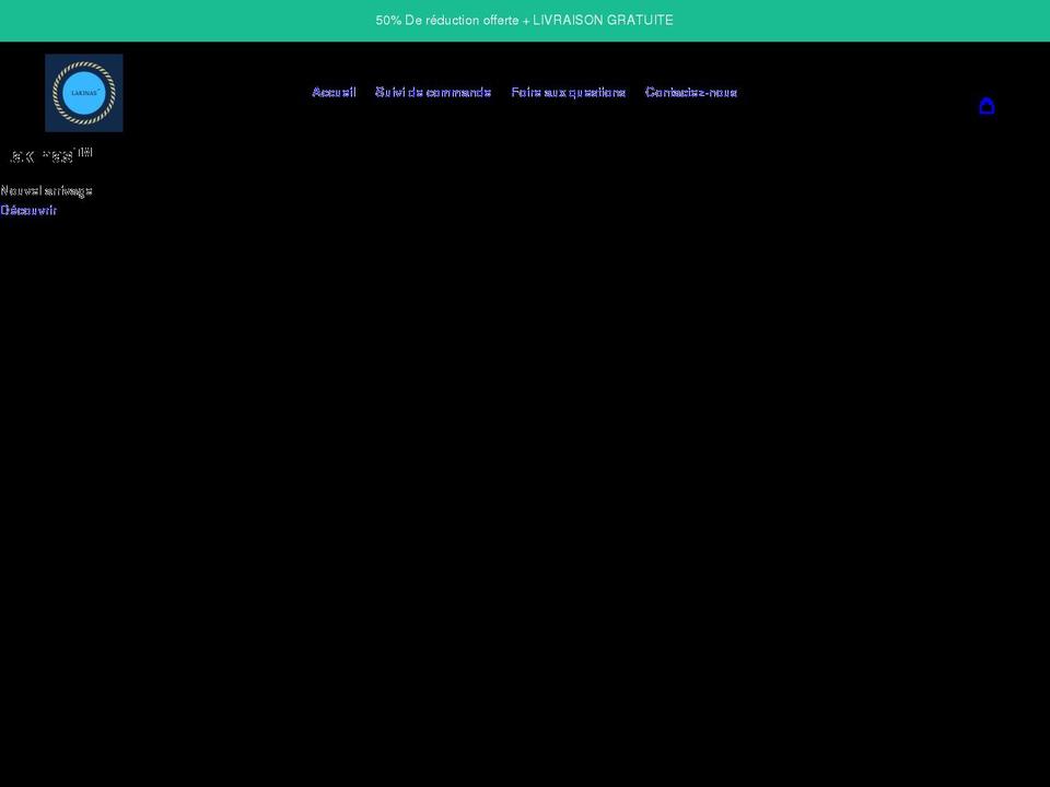lakinas.com shopify website screenshot