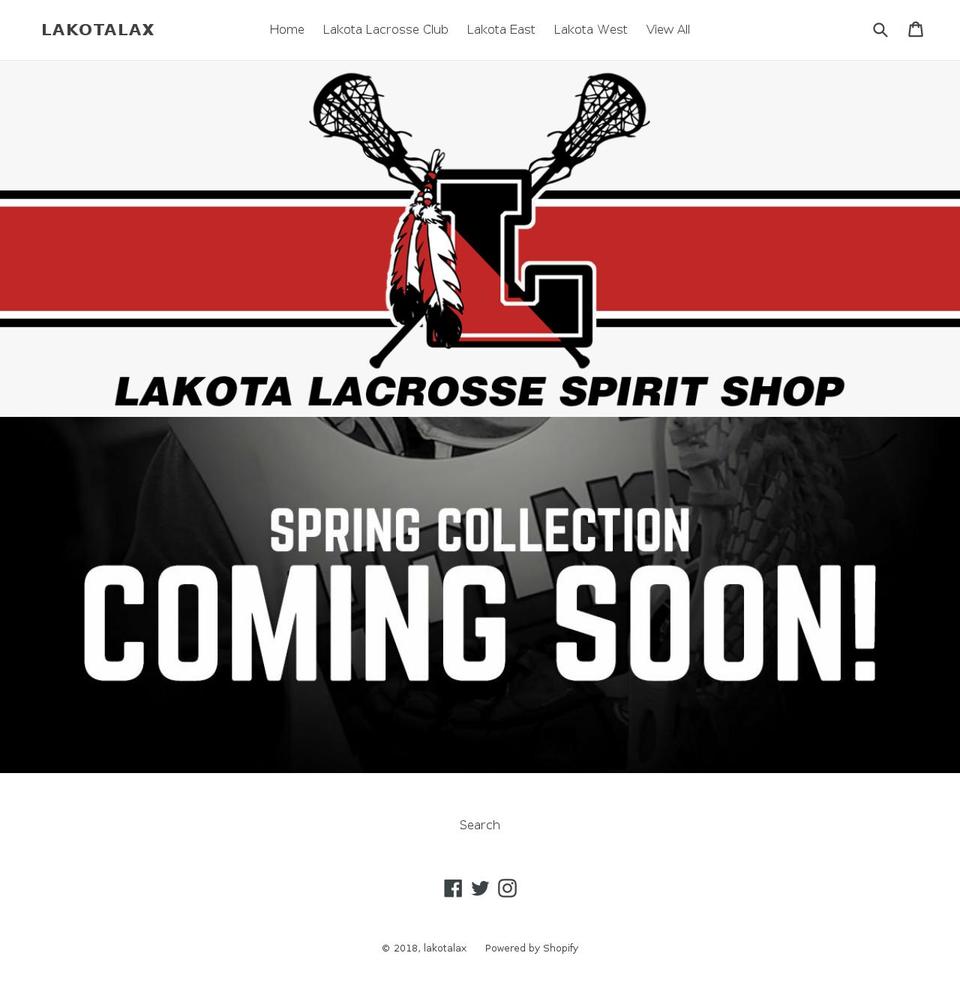 lakotalax.com — Shopify storefront screenshot