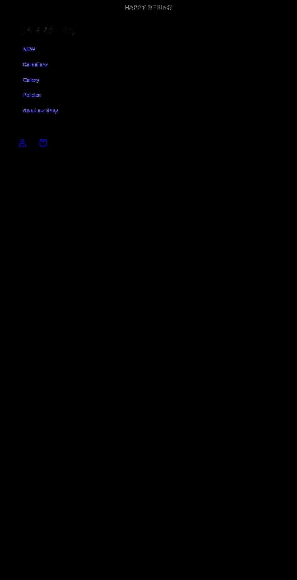 laladollies.com shopify website screenshot