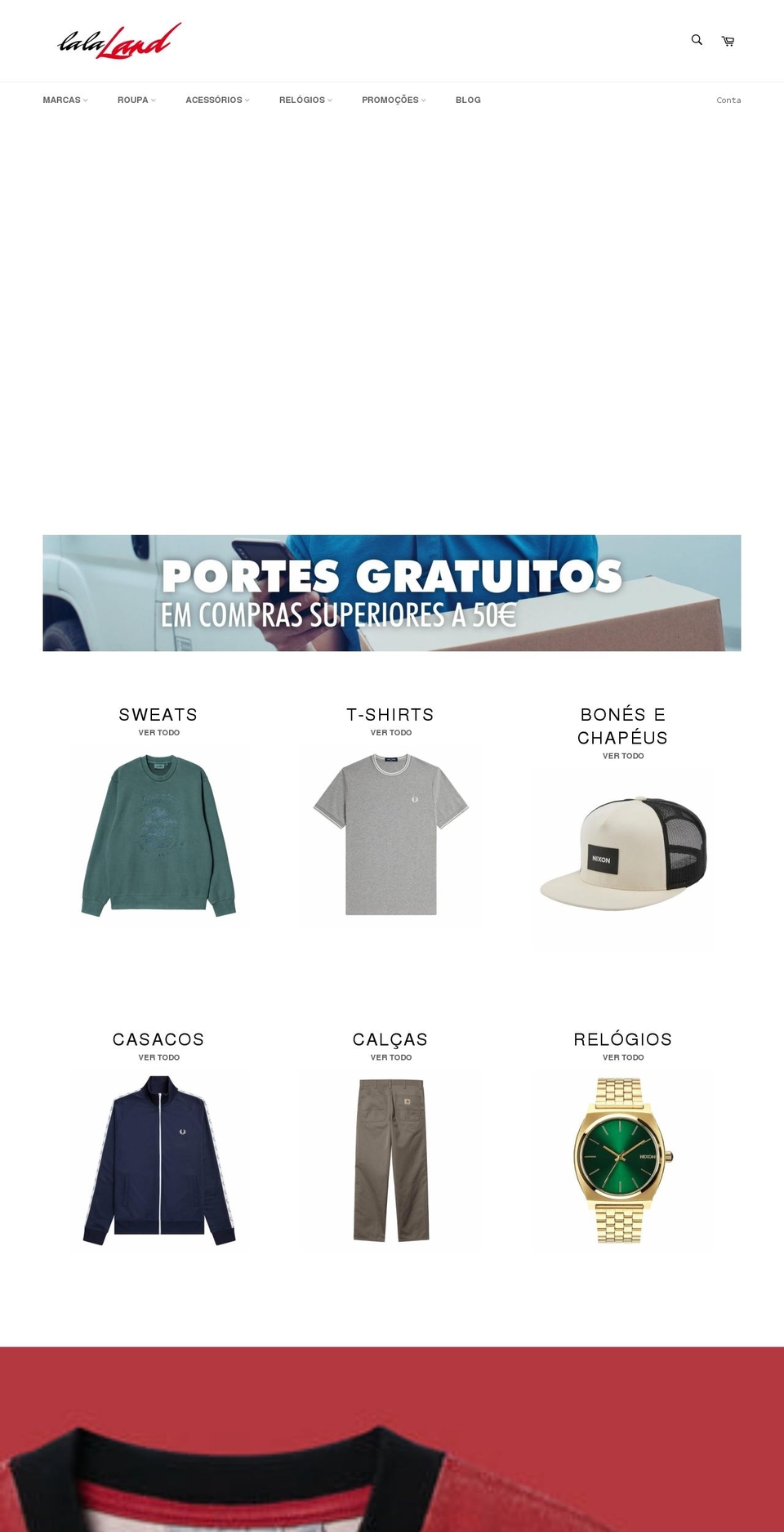 lalalandstore.com shopify website screenshot