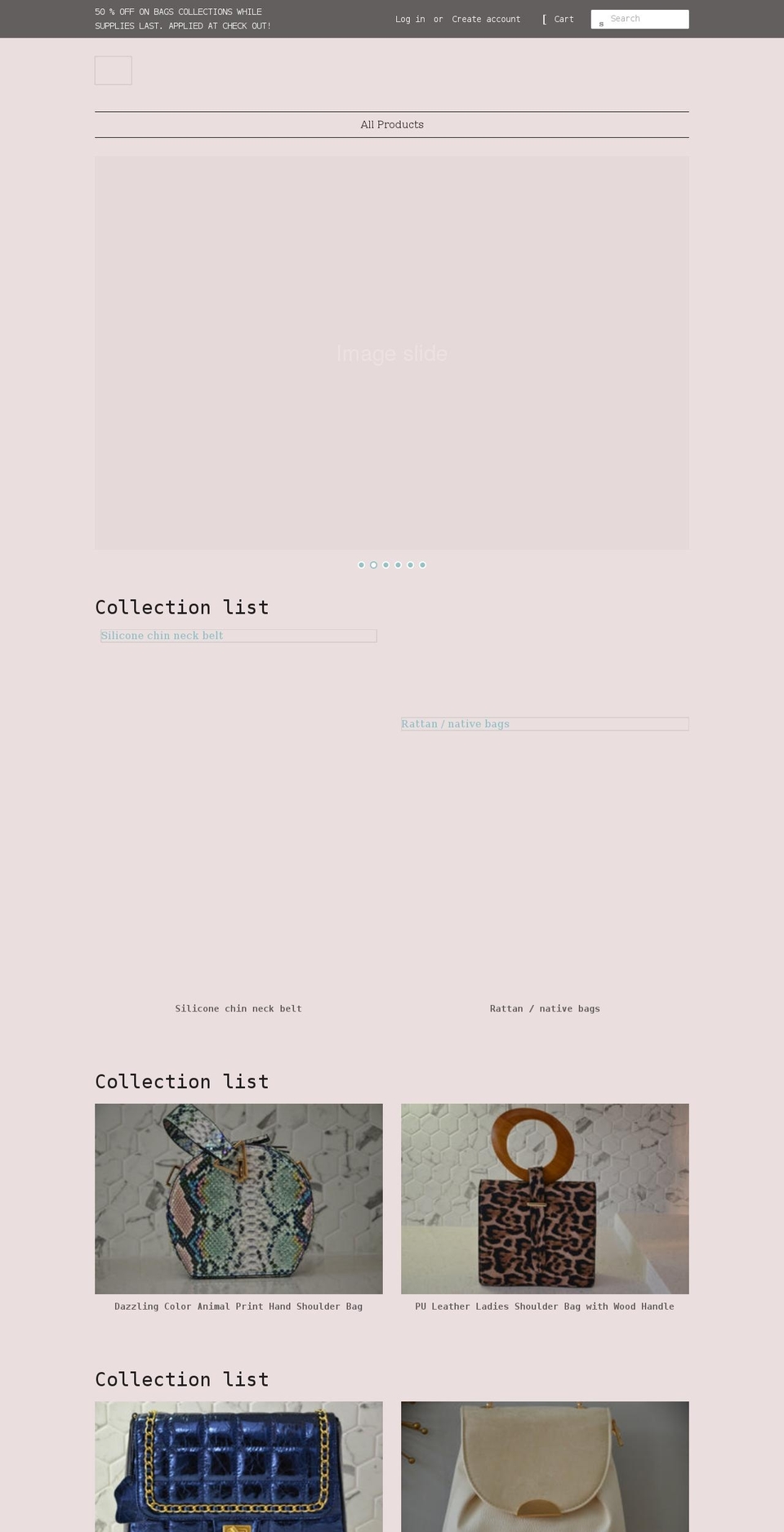lalayanyan.com shopify website screenshot